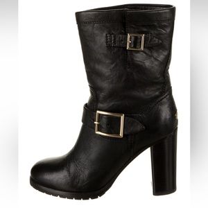 Jimmy Choo Leather Ankle Boots